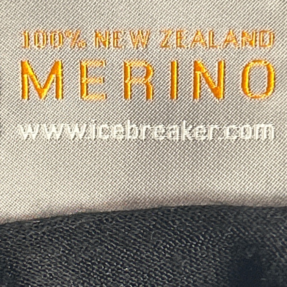Icebreaker Pure Merino‎ Wool Bodyfit 200 1/4 Zip Base Layer Top Black Slim Fit S - Picture 12 of 13